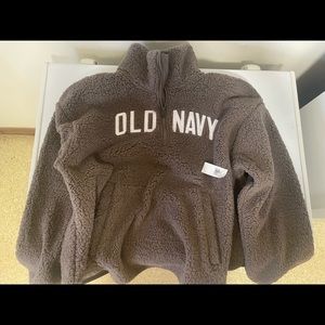Sherpa pullover size L